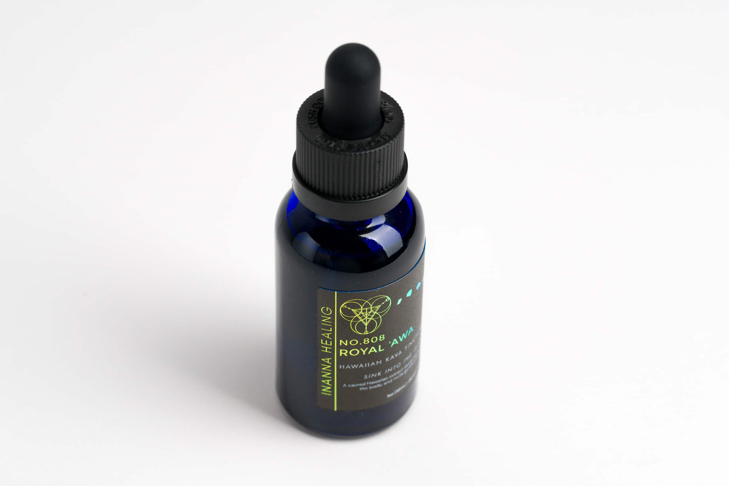 Royal ‘Awa – Hawaiian Kava Tincture | Stress & Anxiety Relief | Relaxation & Sleep Support | Charged by Inanna™