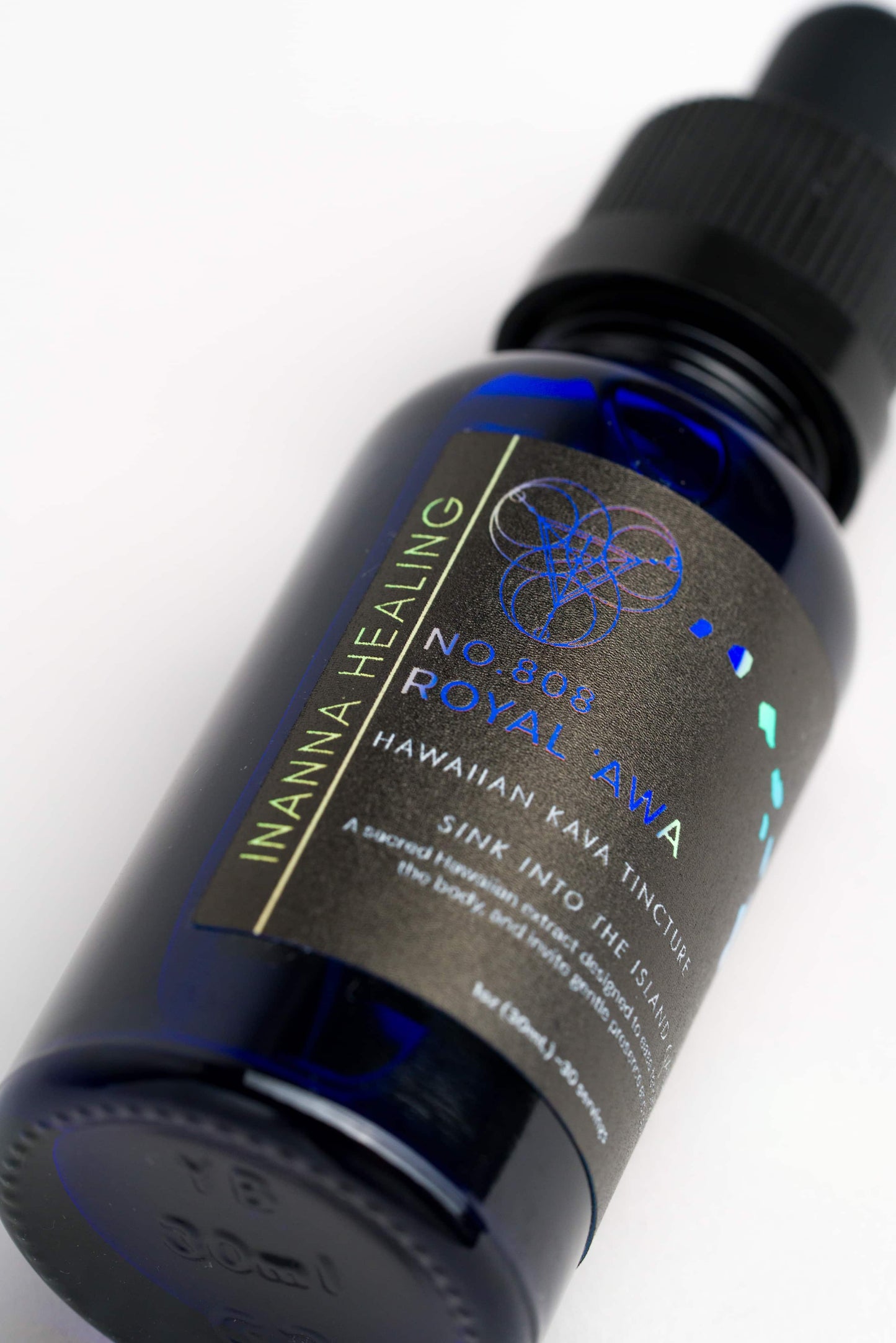 Royal ‘Awa – Hawaiian Kava Tincture | Stress & Anxiety Relief | Relaxation & Sleep Support | Charged by Inanna™