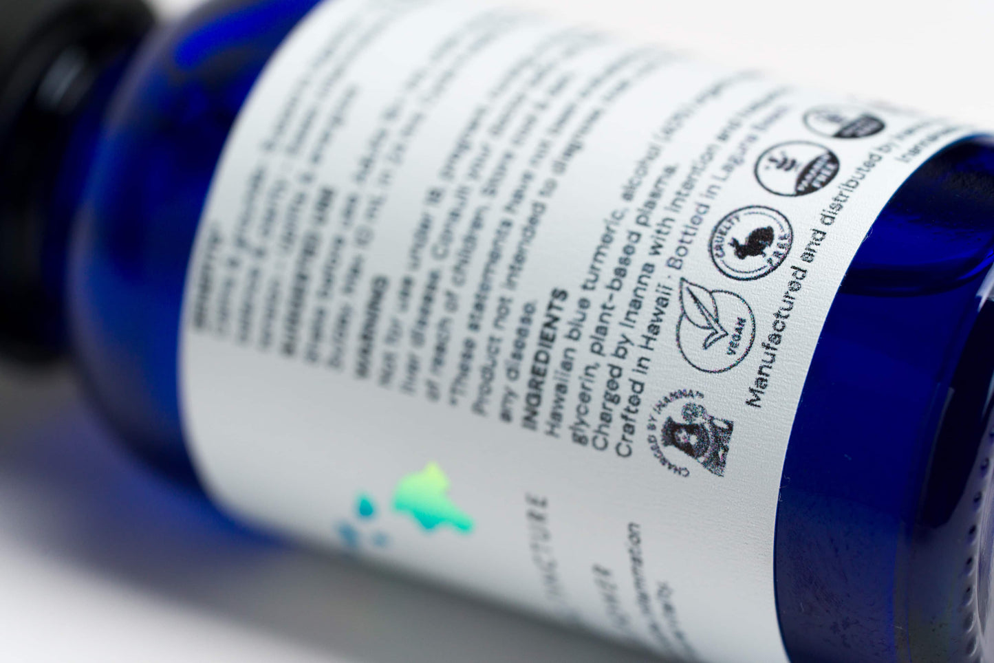 Blue Mana – Hawaiian Blue Turmeric Tincture | Anti-Inflammatory & Digestion Support | Charged by Inanna™