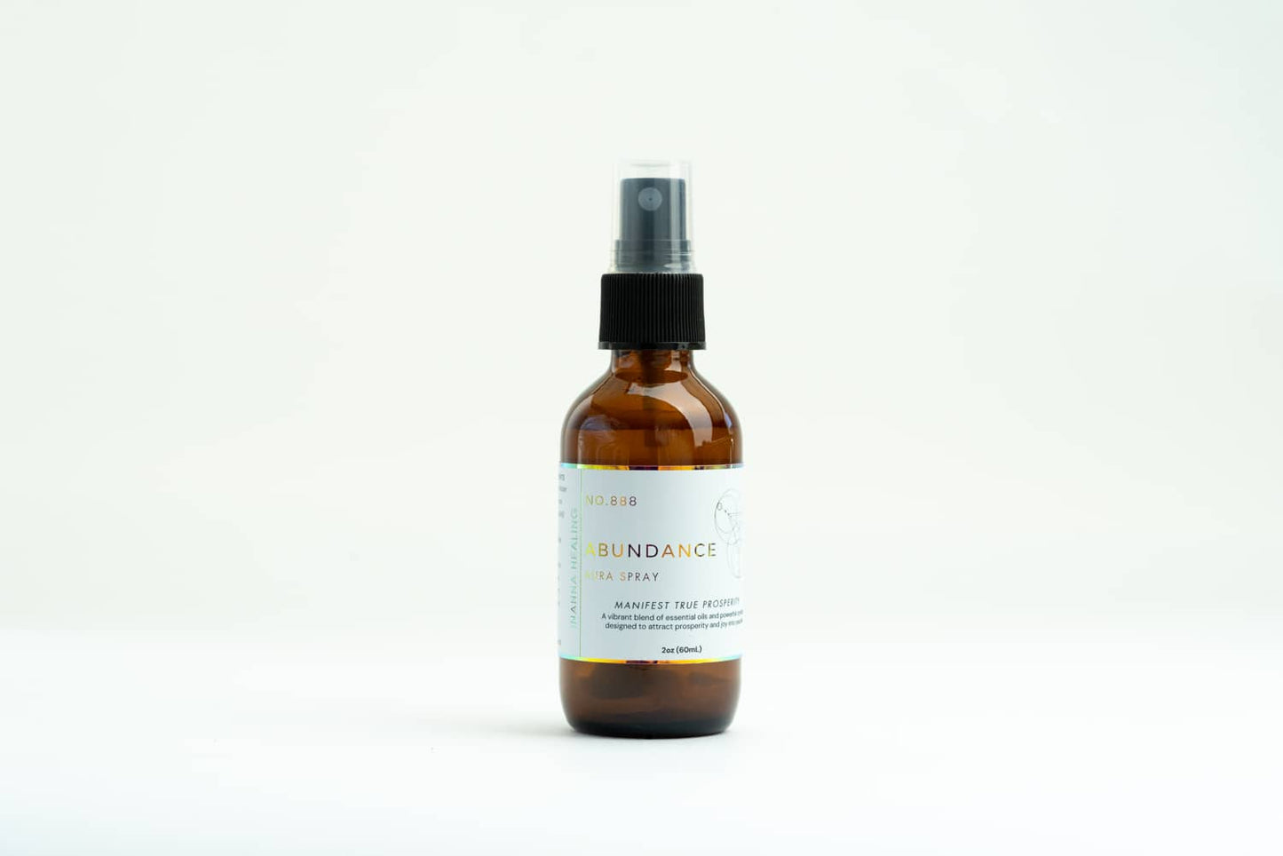 Aura cleansing spray infused with scalar energy and sacred frequencies