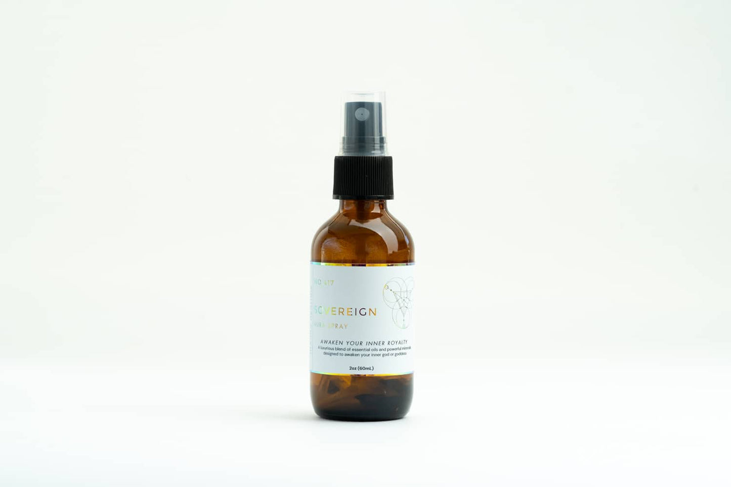 Aura cleansing spray infused with scalar energy and sacred frequencies