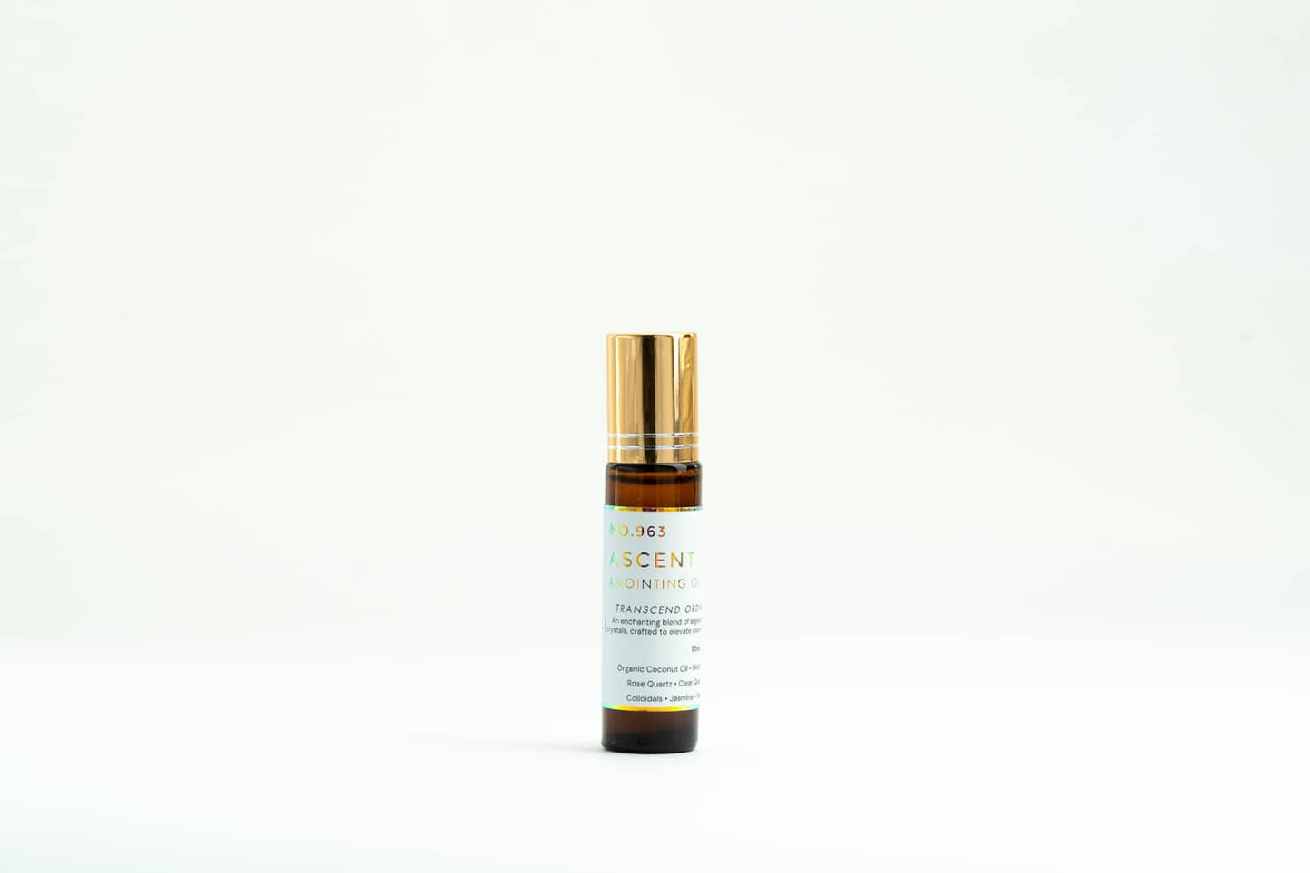 Charged Anointing Oil infused with scalar energy, sacred frequencies, and organic coconut oil for energetic healing and ritual use.