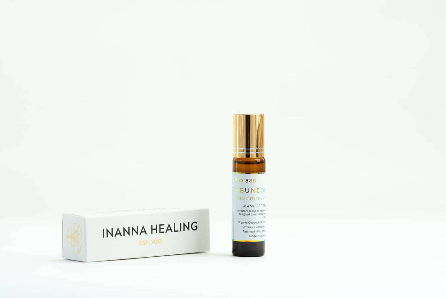 Charged Anointing Oil infused with scalar energy, sacred frequencies, and organic coconut oil for energetic healing and ritual use.