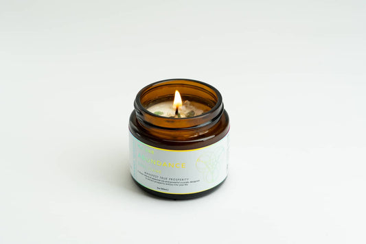Abundance Soul Flame Candle | Manifestation & Prosperity Ritual Candle for Wealth & Success