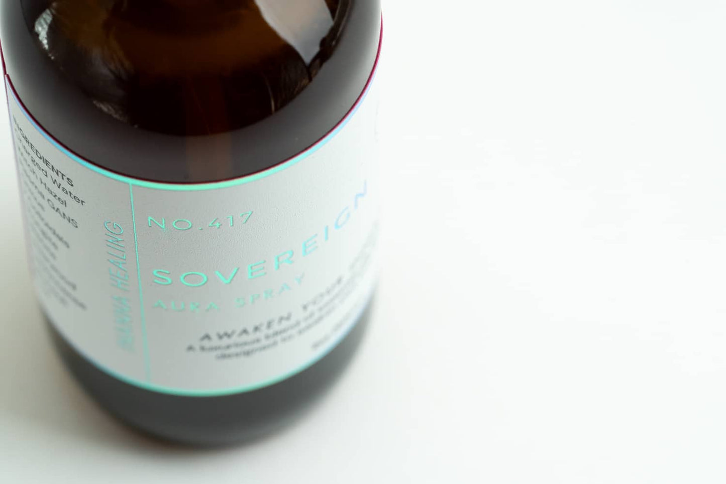 Aura cleansing spray infused with scalar energy and sacred frequencies