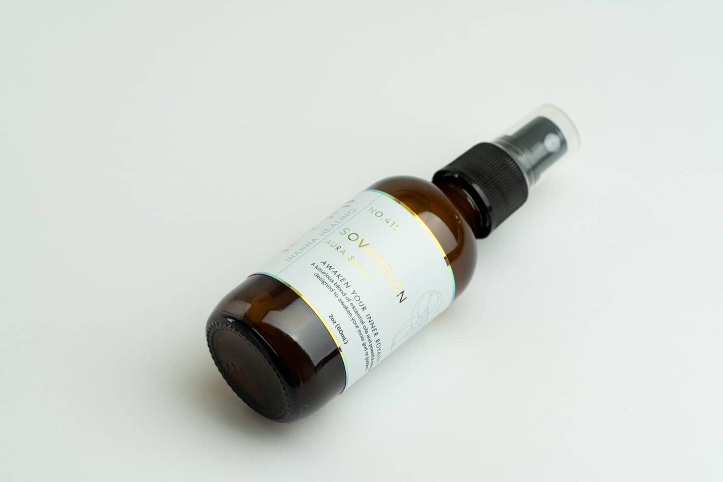 Aura cleansing spray infused with scalar energy and sacred frequencies