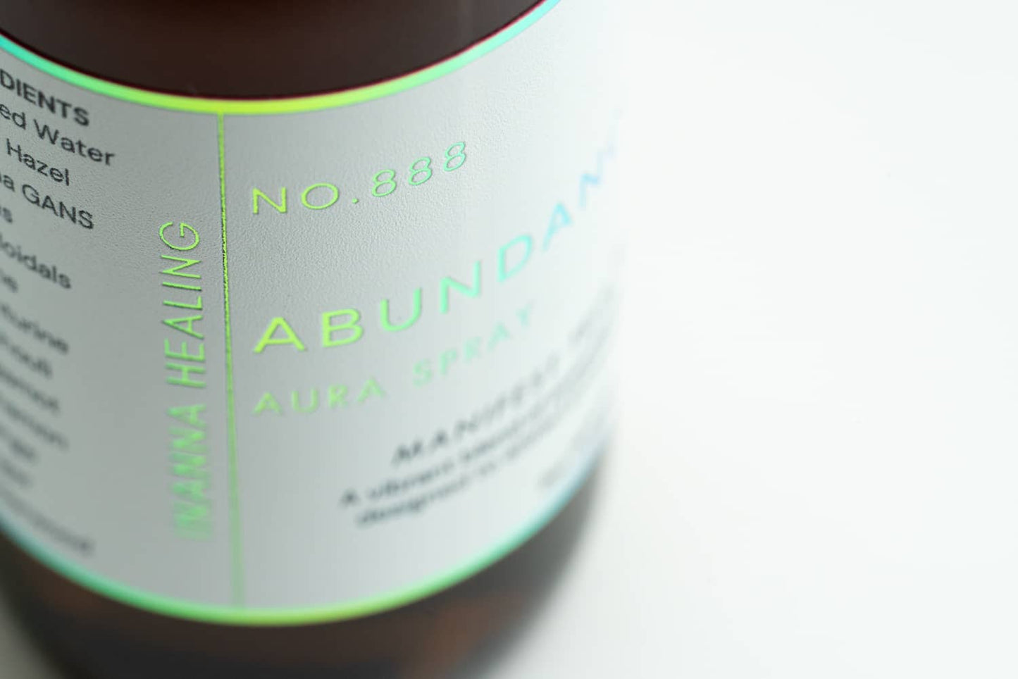 Aura cleansing spray infused with scalar energy and sacred frequencies