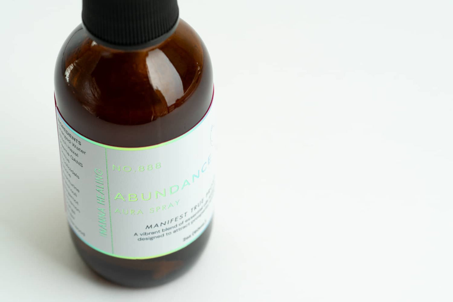 Aura cleansing spray infused with scalar energy and sacred frequencies