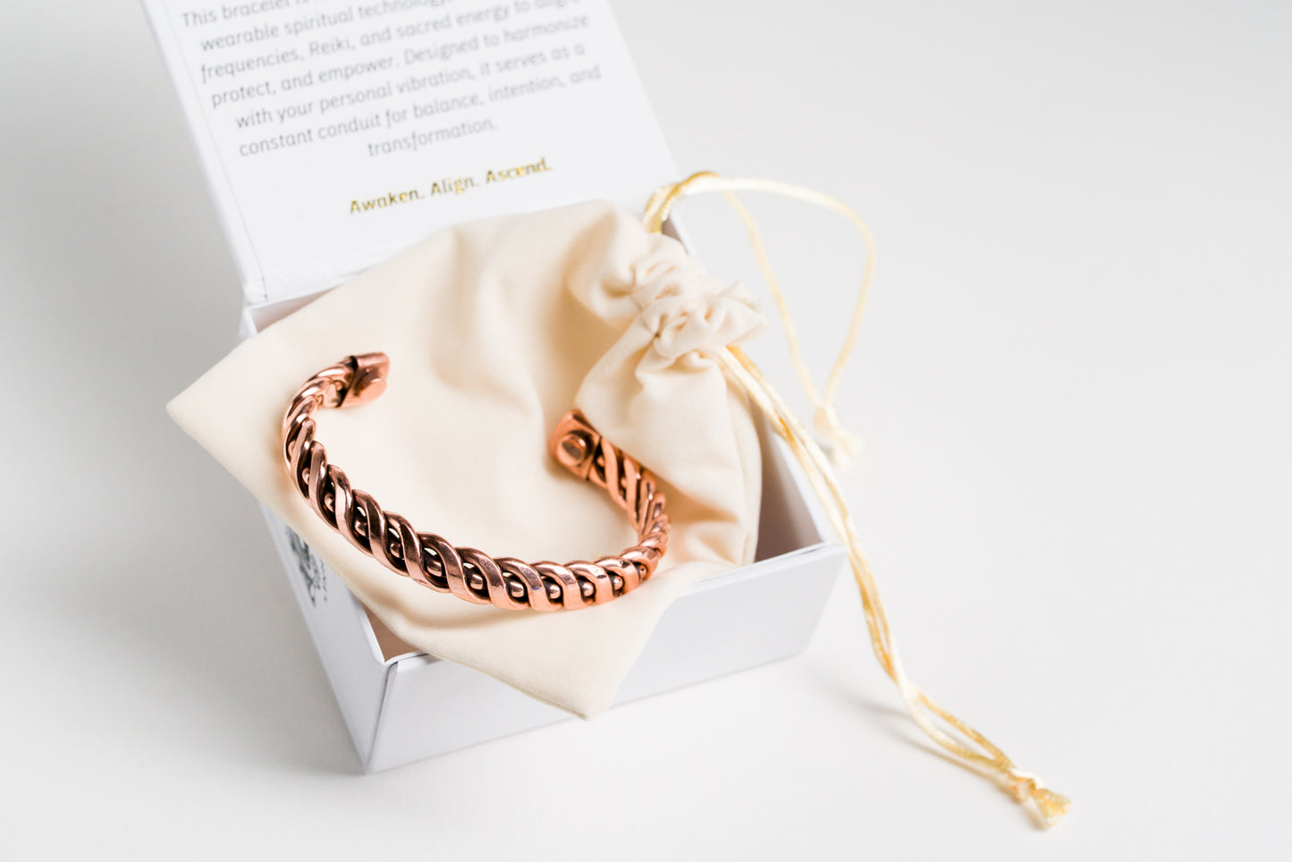 Agni Bandha | Copper Frequency Bracelet | Energy-Infused Spiritual Technology for Protection & Vitality