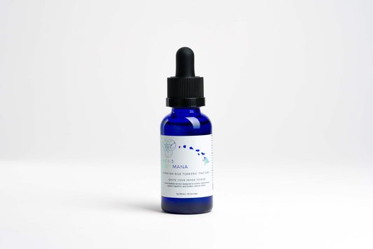 Blue Mana – Hawaiian Blue Turmeric Tincture | Anti-Inflammatory & Digestion Support | Charged by Inanna™