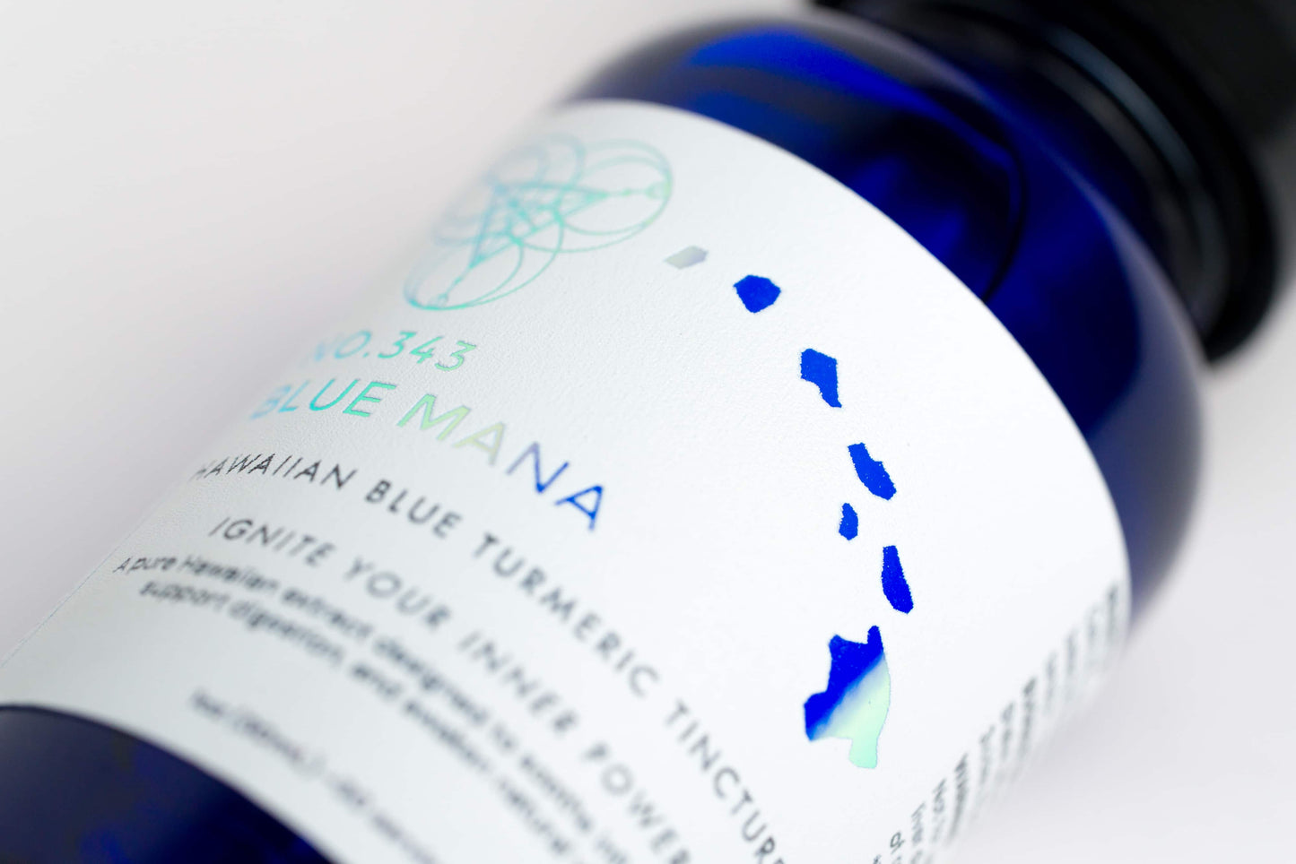 Blue Mana – Hawaiian Blue Turmeric Tincture | Anti-Inflammatory & Digestion Support | Charged by Inanna™